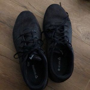 Black Reebok shoes